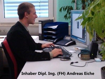 Inhaber Dipl. Ing. (FH) Andreas Eiche.